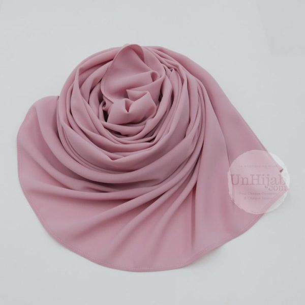Hijab Mousseline NudePink Luxury Collection