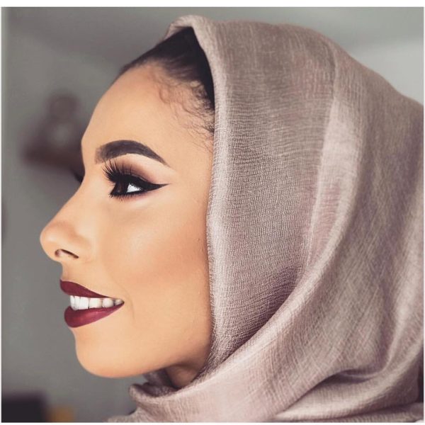 Hijab Collection Ilaina En Lin Taupe