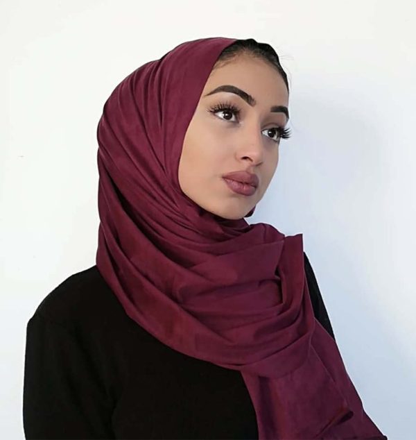 Hijab Collection Daim Darkpurple