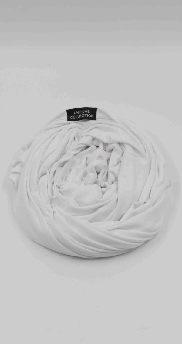Hijab Jersey Blanc Collection Premium