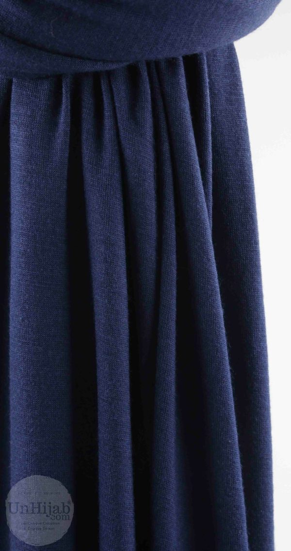 Hijab Jersey Bleu Marine Collection Premium