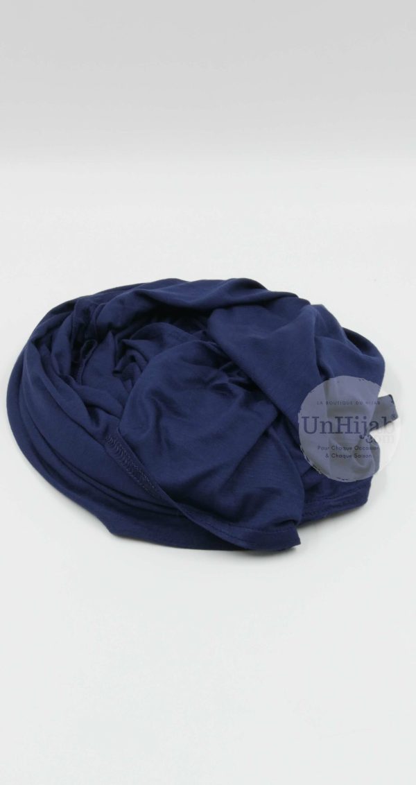 Hijab Jersey Bleu Marine Collection Premium