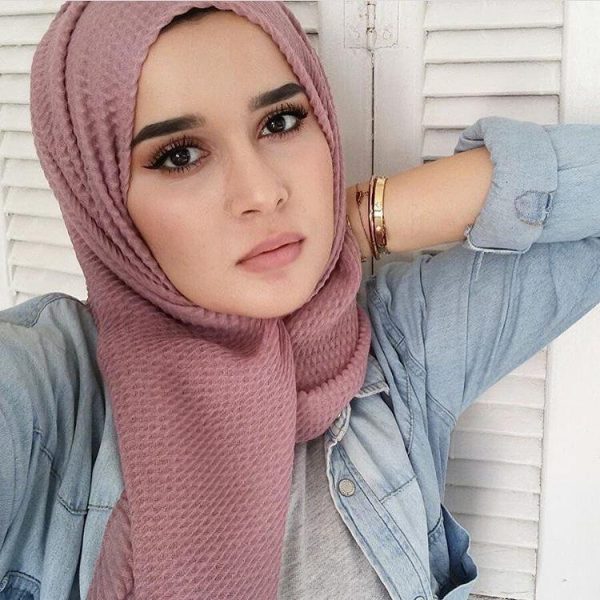 Hijab Plissé Thistle Collection Careena
