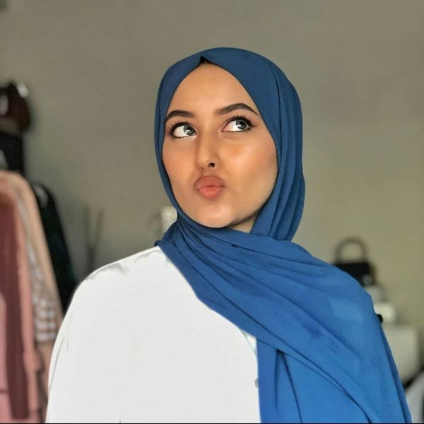 hijab mousseline