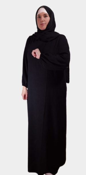 Abaya Voile Intégré noire