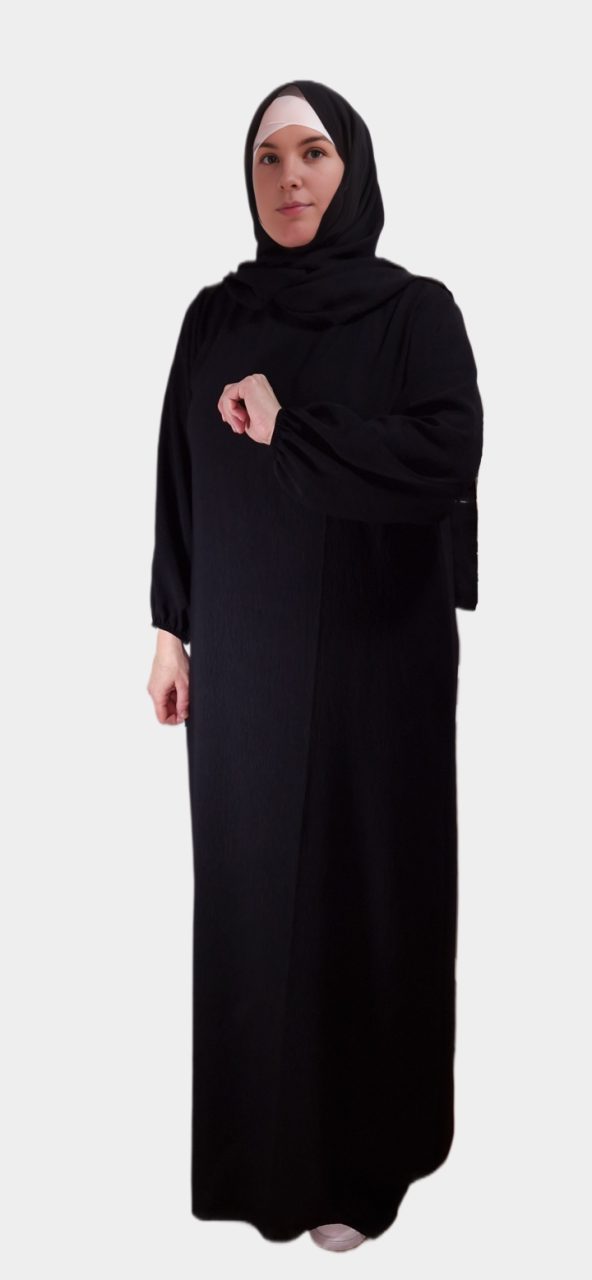 Abaya Voile Intégré noire